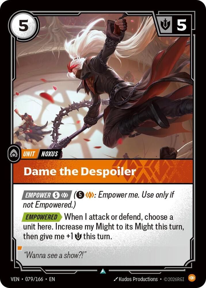 Dame the Despoiler - Vendetta (VEN)