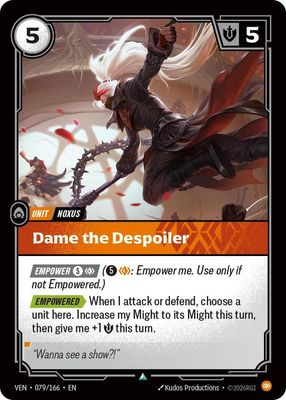 Dame the Despoiler - Vendetta (VEN)