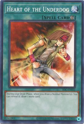 Heart of the Underdog - Invasion of Chaos (25th Anniversary Edition) (IOC-EN) Common