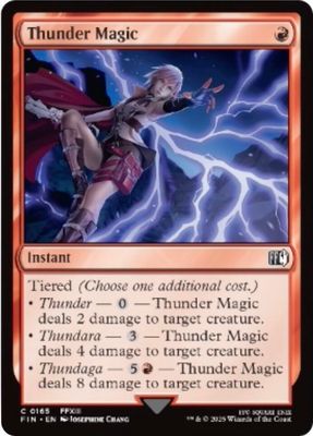 Thunder Magic - FINAL FANTASY (FIN)
