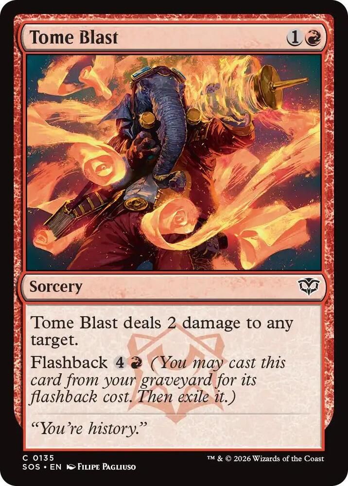 Tome Blast - Secrets of Strixhaven (SOS)
