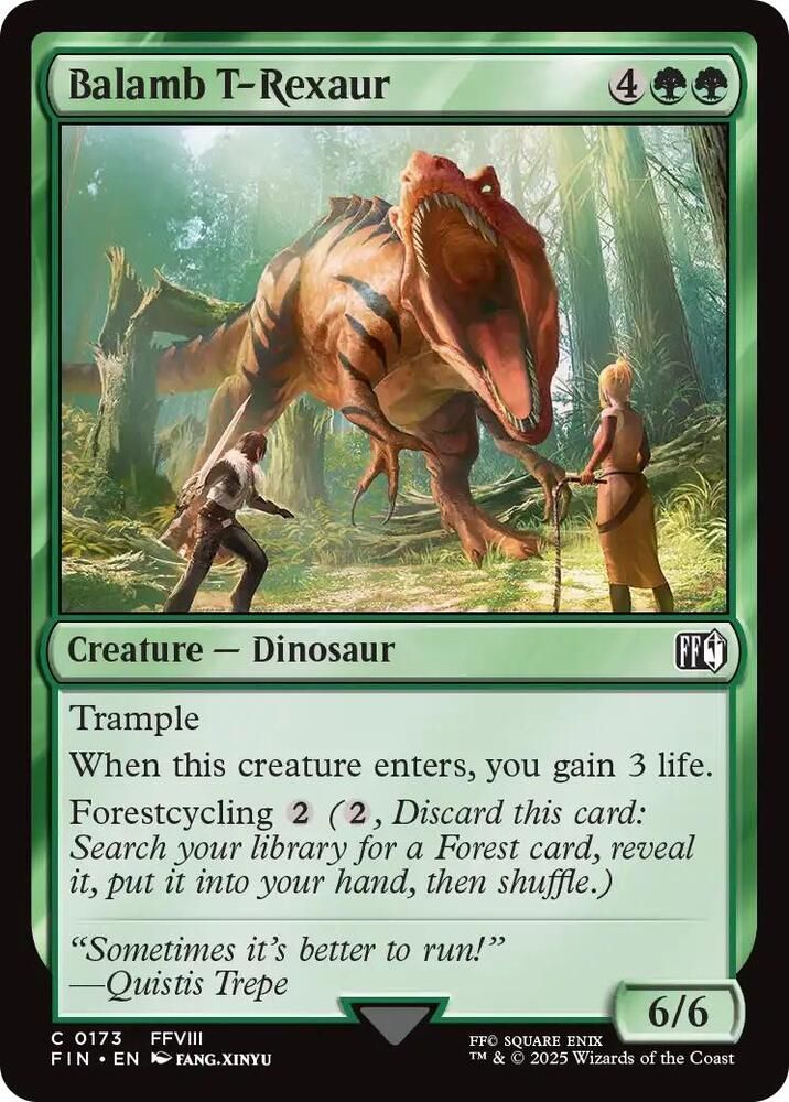 Balamb T-Rexaur - FINAL FANTASY (FIN)