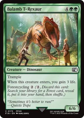 Balamb T-Rexaur - FINAL FANTASY (FIN)
