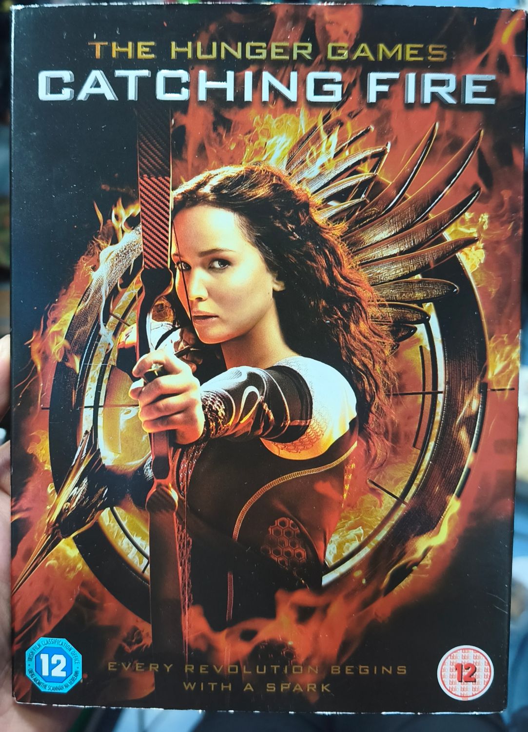 SJ1 The Hunger Games Catching Fire DVD Original Usado Completo