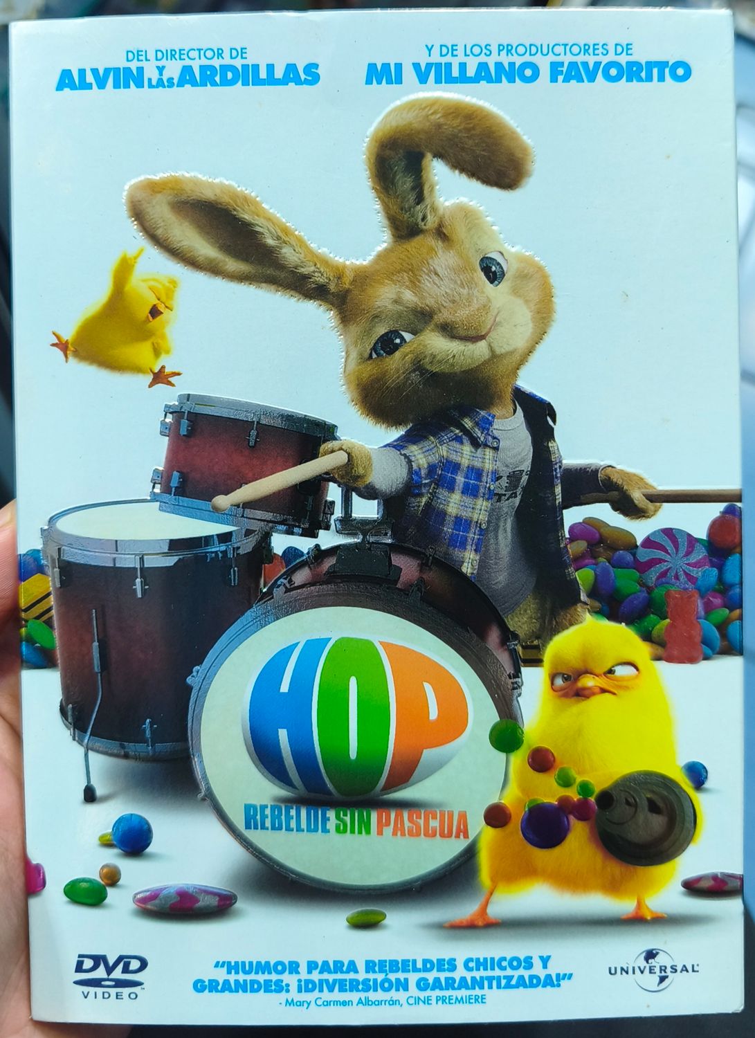 SJ1 Hop Rebelde sin Pascua DVD Usado Completo Español