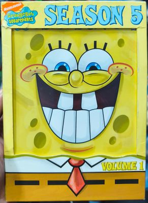 SJ2 Bob Esponja DVD Original Usado Completo Season 5 - 2 Discos