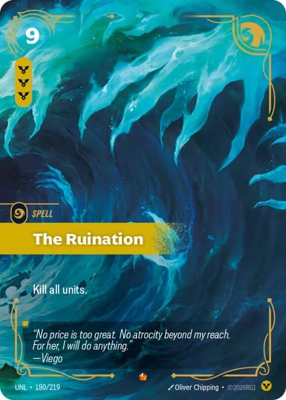SJF The Ruination - Unleashed (UNL) Foil