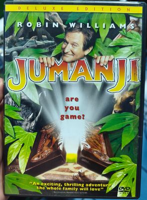 SJ1 Jumanji DVD Original Usado Completo Español 2 Discos