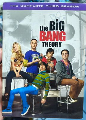 SJ1 The Big Bang Theory DVD Original Usado Completo 3era Temporada Español 3 Discos