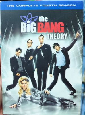 SJ1 Big Bang Theory DVD Original Usado Completo Español 3 Discos 4ta Temporada