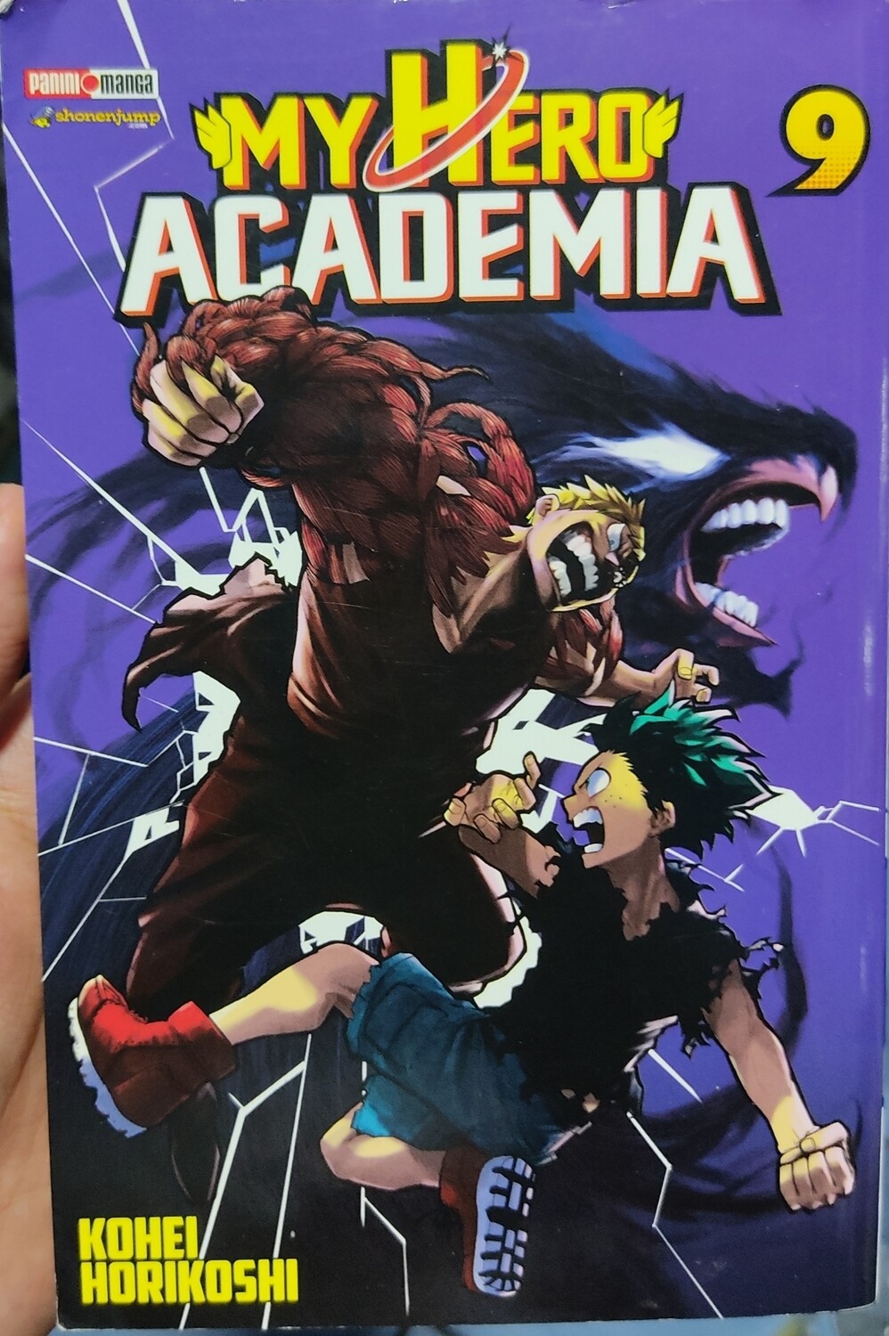 SJ2 My Hero Academia Manga Volumen 9 Espanol Panini