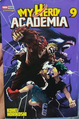 SJ2 My Hero Academia Manga Volumen 9 Espanol Panini