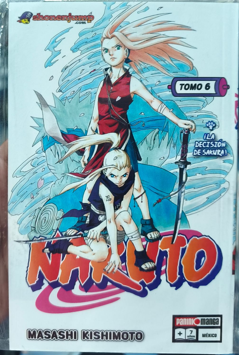 SJ2 Naruto Manga Volumen 6 Español Panini