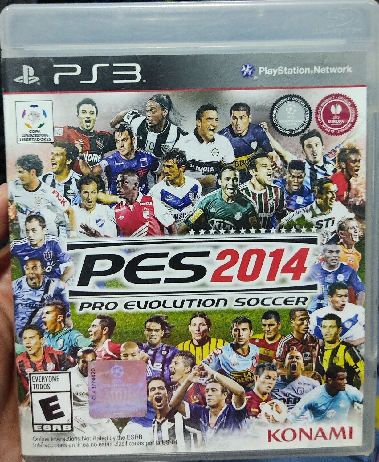 SJ1 PES 2014 Playstation 3 Usado Completo