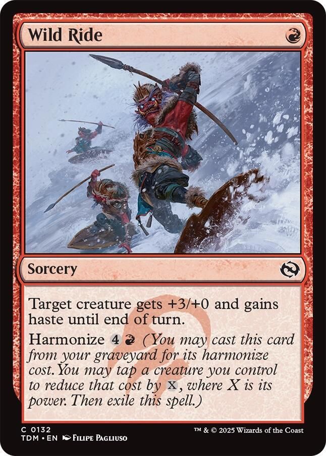 Wild Ride - Tarkir: Dragonstorm (TDM)