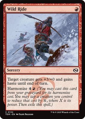 Wild Ride - Tarkir: Dragonstorm (TDM)