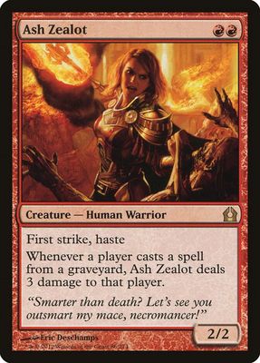 Ash Zealot - Return to Ravnica (RTR) Foil