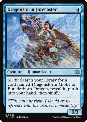 Dragonstorm Forecaster - Tarkir: Dragonstorm (TDM)