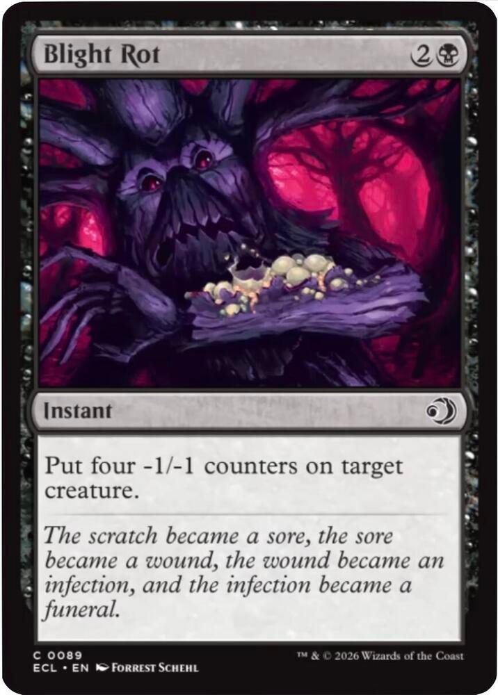 Blight Rot - Lorwyn Eclipsed (ECL) Lorwyn Eclipsed