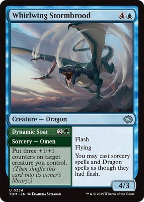 Whirlwing Stormbrood - Tarkir: Dragonstorm (TDM)