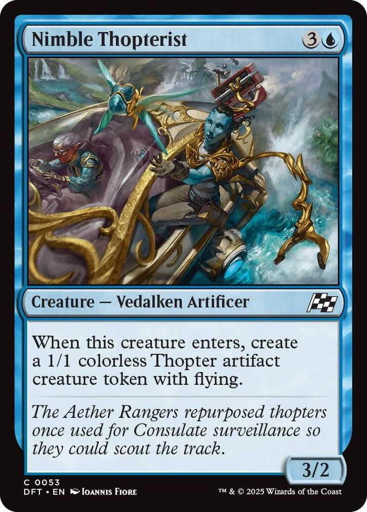 Nimble Thopterist - Aetherdrift (DFT) Foil