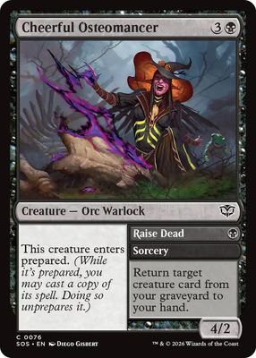 Cheerful Osteomancer - Secrets of Strixhaven (SOS)