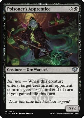 Poisoner's Apprentice - Secrets of Strixhaven (SOS)