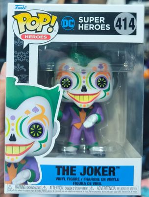 SJ1 The Joker Figura Funko Pop 414 DC Super Héroes