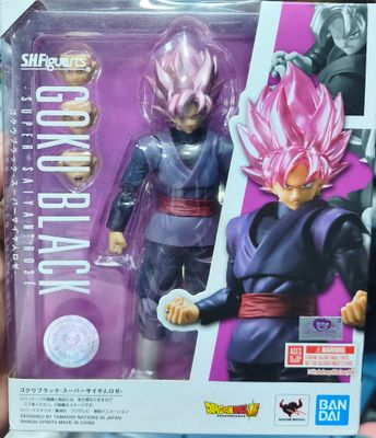 SJ1 Goku Figura Black Super Saiyan Rose SH Figuarts Dragon Ball Figura Bandai