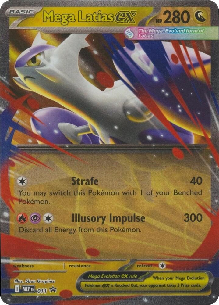 SJF Mega Latias ex - 011 - ME: Mega Evolution Promo (MEP)