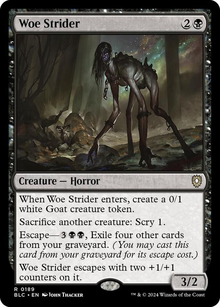 Woe Strider - Commander: Bloomburrow (BLC) Commander: Bloomburrow