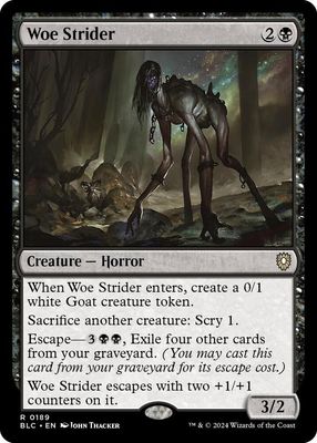 Woe Strider - Commander: Bloomburrow (BLC) Commander: Bloomburrow
