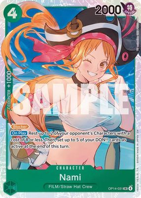 SJF Nami - The Azure Sea's Seven (OP14) SJF Nami - The Azure Sea's Seven (OP14)