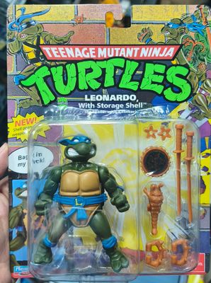 SJ1 Leonardo Figura Tortugas Ninja Figura Storage Shell