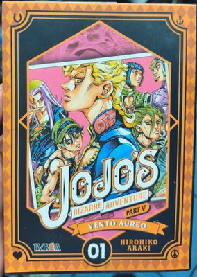SJ1 Jojos Bizarre Adventure Manga Volumen 1 Español Ivrea Vento Aureo