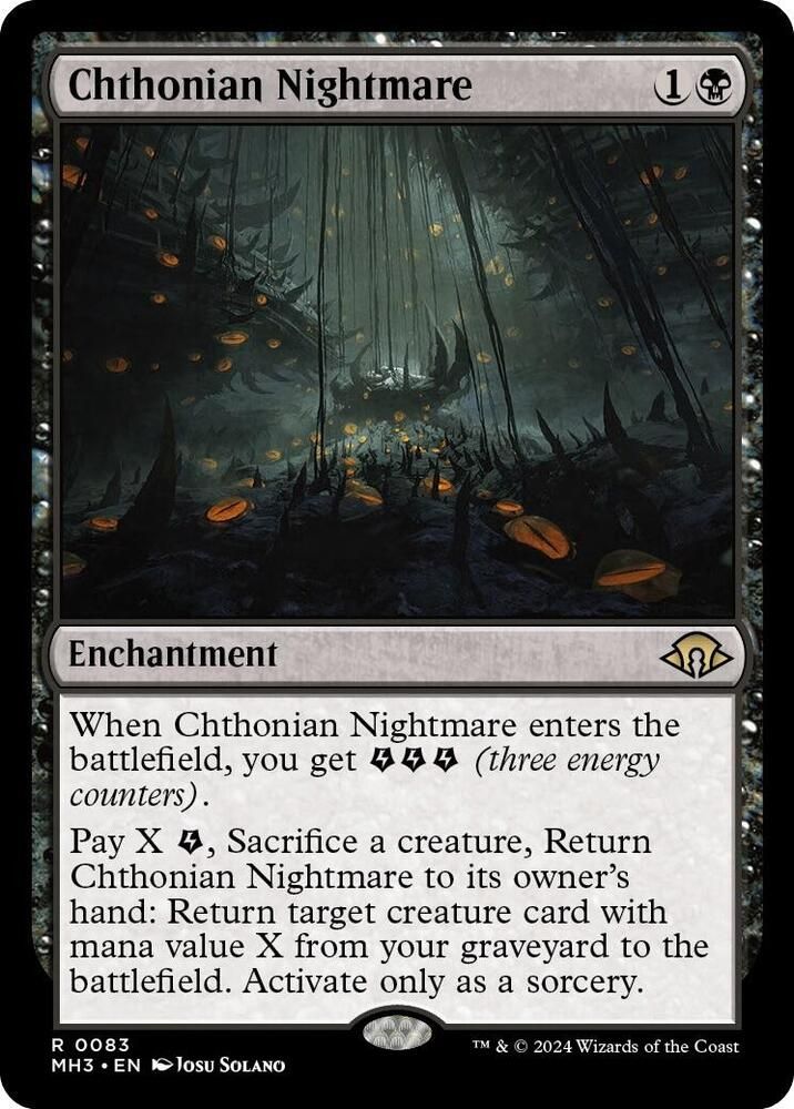 Chthonian Nightmare - Modern Horizons 3 (MH3) Modern Horizons 3 Foil