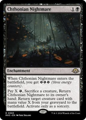 Chthonian Nightmare - Modern Horizons 3 (MH3) Modern Horizons 3 Foil