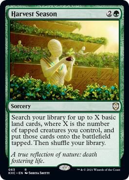 Harvest Season - Commander: Kaldheim (KHC)