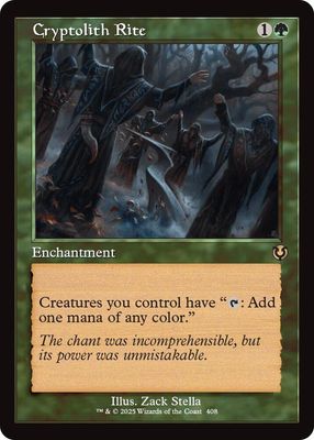 SJF Cryptolith Rite (Retro Frame) - Innistrad Remastered (INR)