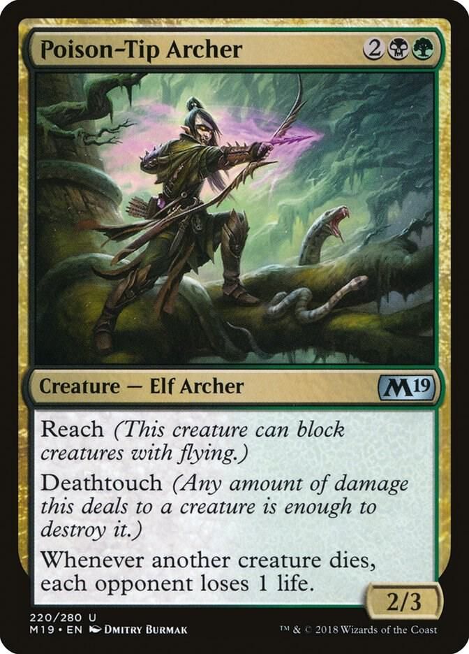 SJF Poison-Tip Archer - Core Set 2019 (M19)