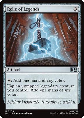 SJF Relic of Legends - Commander: Marvel Super Heroes (MSC)