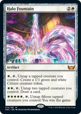 SJF Halo Fountain - Streets of New Capenna (SNC)