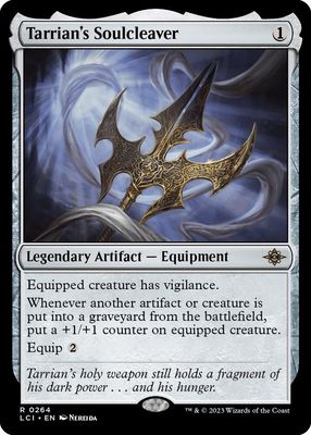 SJF Tarrian's Soulcleaver - The Lost Caverns of Ixalan (LCI) The Lost Caverns of Ixalan