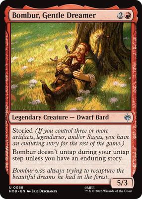 Bombur, Gentle Dreamer - The Hobbit (HOB)
