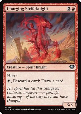 Charging Strifeknight - Secrets of Strixhaven (SOS)