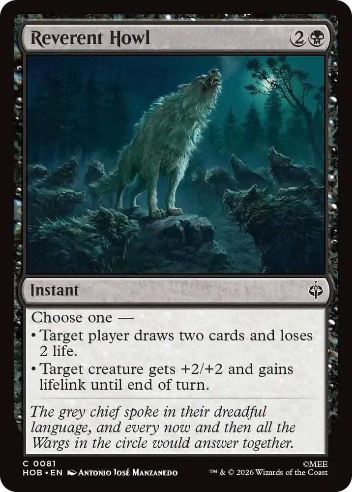 Reverent Howl - The Hobbit (HOB)