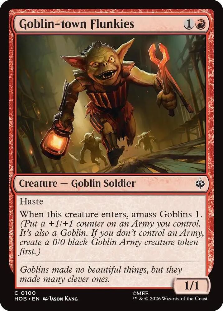Goblin-town Flunkies - The Hobbit (HOB)