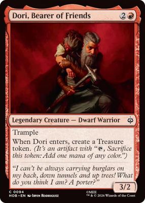 Dori, Bearer of Friends - The Hobbit (HOB)