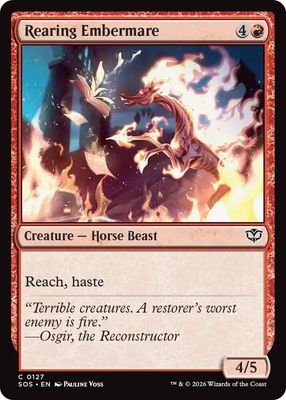 Rearing Embermare - Secrets of Strixhaven (SOS)
