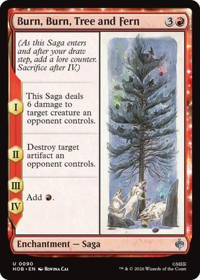 Burn, Burn, Tree and Fern - The Hobbit (HOB)